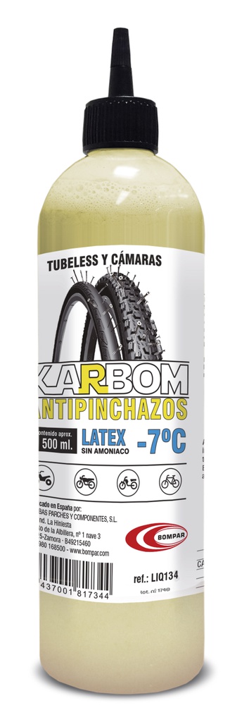 LIQUIDO ANTIPINCHAZOS LATEX 1/2 L.